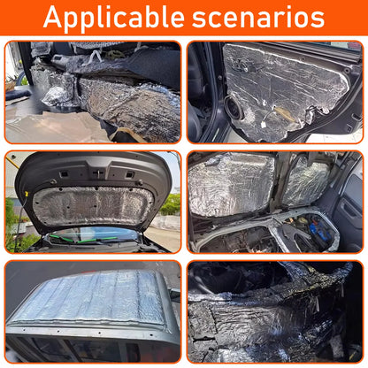 Car Heat & Sound Insulation Pad – Engine Hood & Trunk Noise Reduction