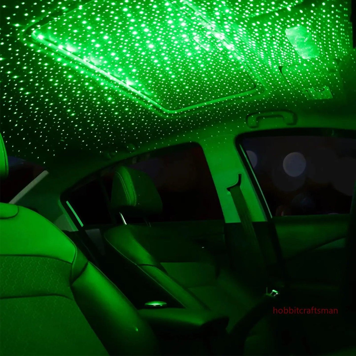 USB LED Star Projector Light for Car Roof