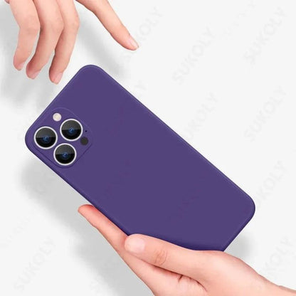 Luxury Liquid Silicone Case for iPhone Full Protection Series