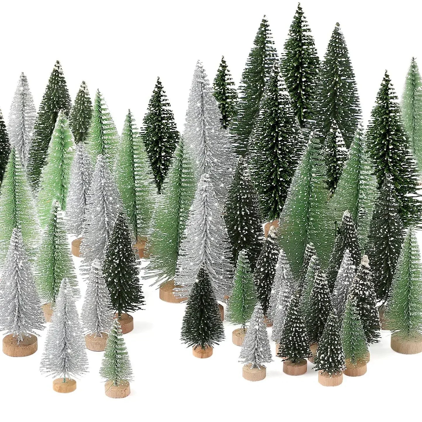 Mini Christmas Tabletop Cedar Pine Decorations