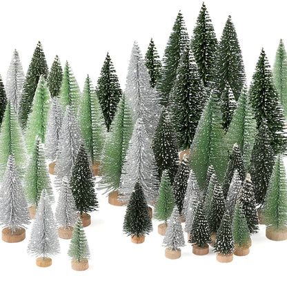 Mini Christmas Tabletop Cedar Pine Decorations