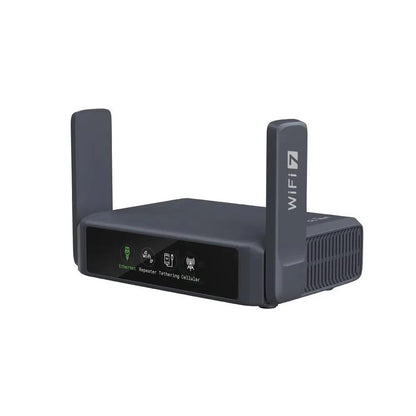 GL.iNet GL-BE3600( Slate 7) Wi-Fi 7 Router, Dual 2.5G Ports, Touch Screen, 3570Mbps Gaming Hotspot, VPN for Public & Hotel