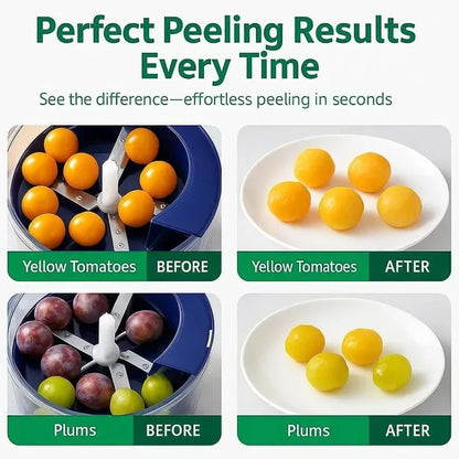 Automatic Electric Grape & Garlic Peeler Machine