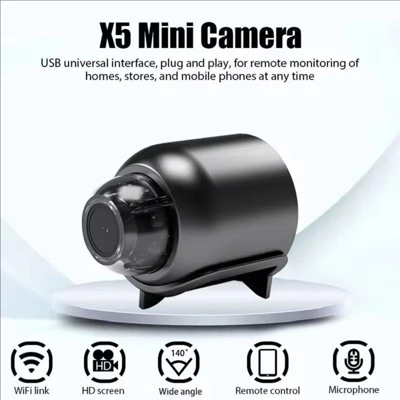 2.4G WiFi Camera Small Remote Monitoring Wireless Survival Camera Home Security Small Night Vision Network Camera