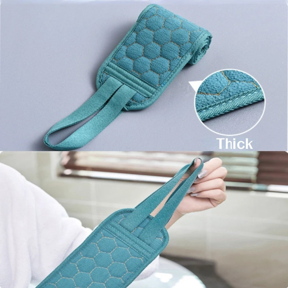 3Pcs/Set Body Cleaning Washcloth Bathroom Shower Ball Back Scrubber Set Exfoliating Skin Towel Bath Gloves Brush