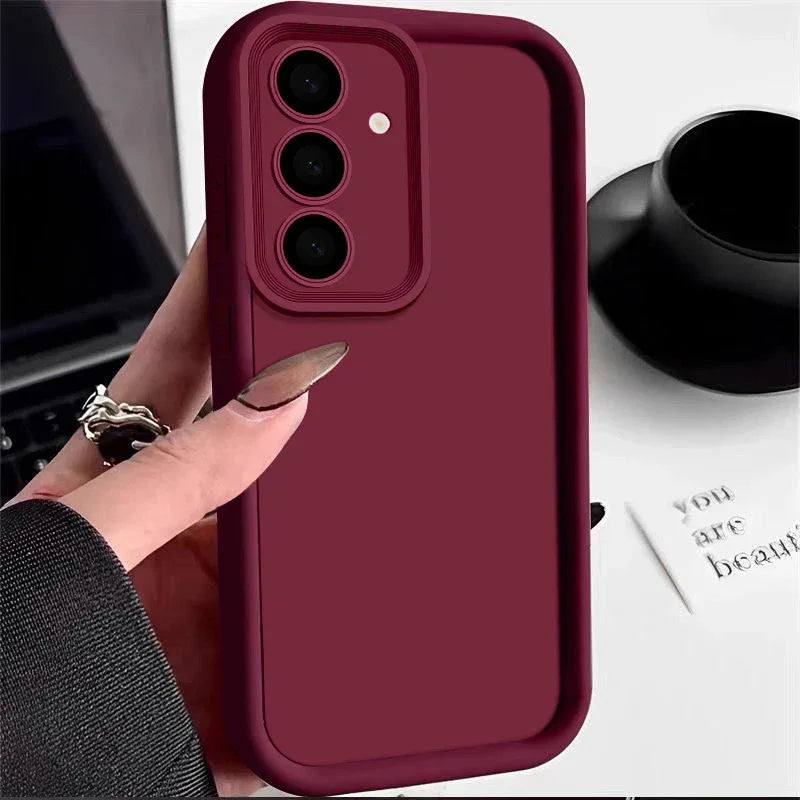 Candy Color Soft TPU Silicone Phone Case for Samsung