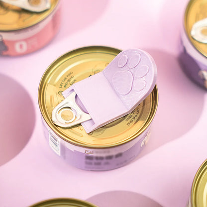 Cat Paw Can Opener Pet Food Ring Pull Tool