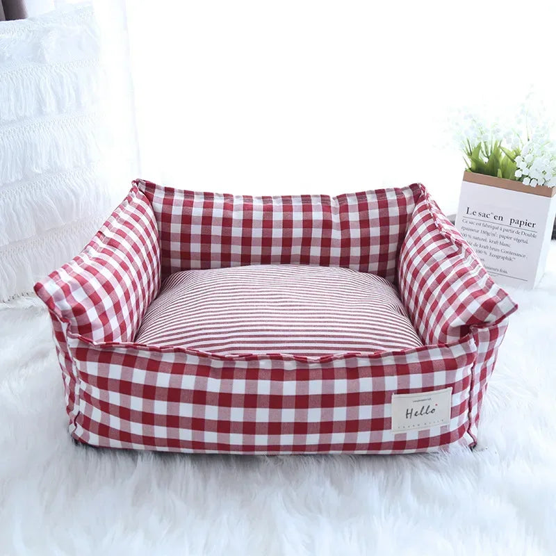 Bed For Dog Cats Puppy House Kennel For Indoor Dogs Small Medium Cat Pet Sofa Sleeping Bed Furniture Pet Supplies Accessories - Urbizia