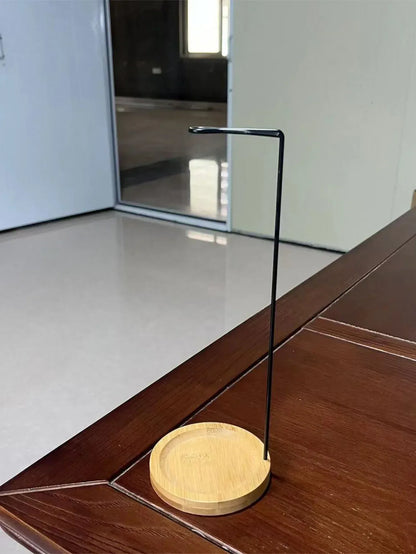 Insence Burner Upside Down Incense Burner Incense Stick Holder Wooden Round Incense Tray Ornament Bedroom Home Yoga Decoration - Urbizia