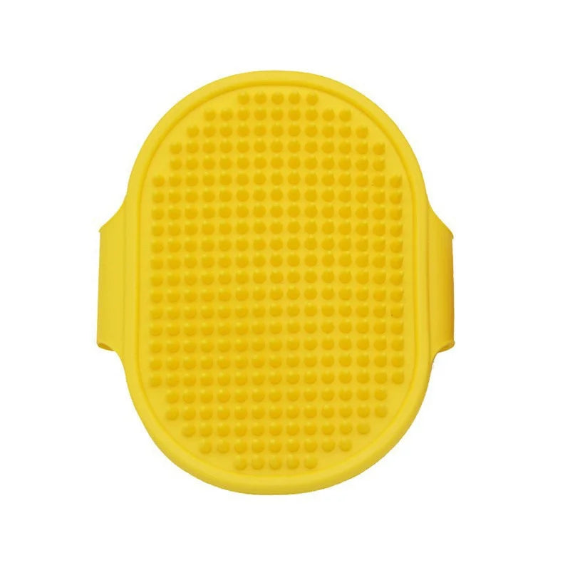 Soft Rubber Pet Bath Brush Comb - Cat Dog Grooming Massage Glove Fur Removal Tool for Cats and Dogs Pet Bathing Supplies
