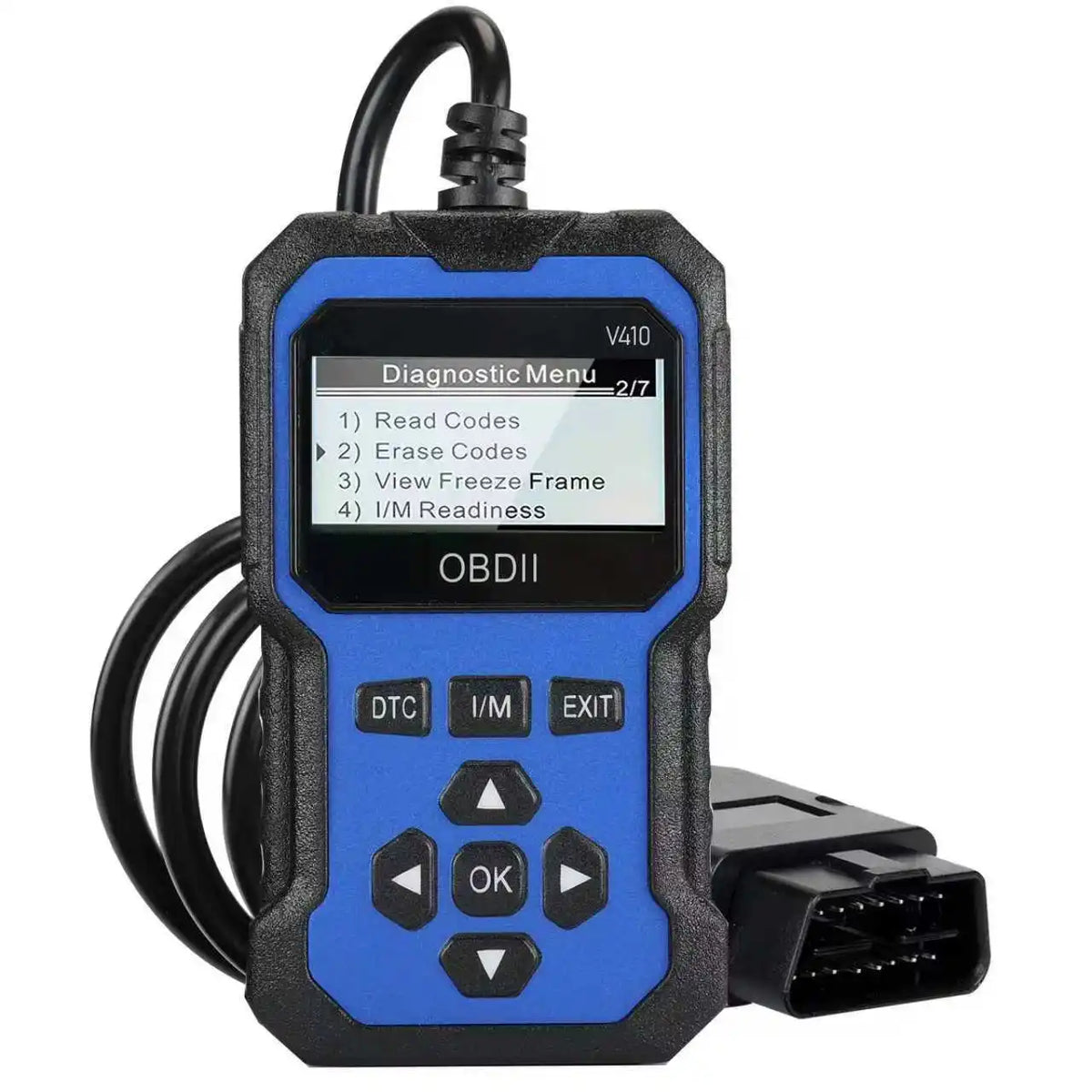 V410 OBD2 Car Diagnostic Scanner – All-in-One Diagnostic Tool for Identifying and Troubleshooting Vehicle Issues.