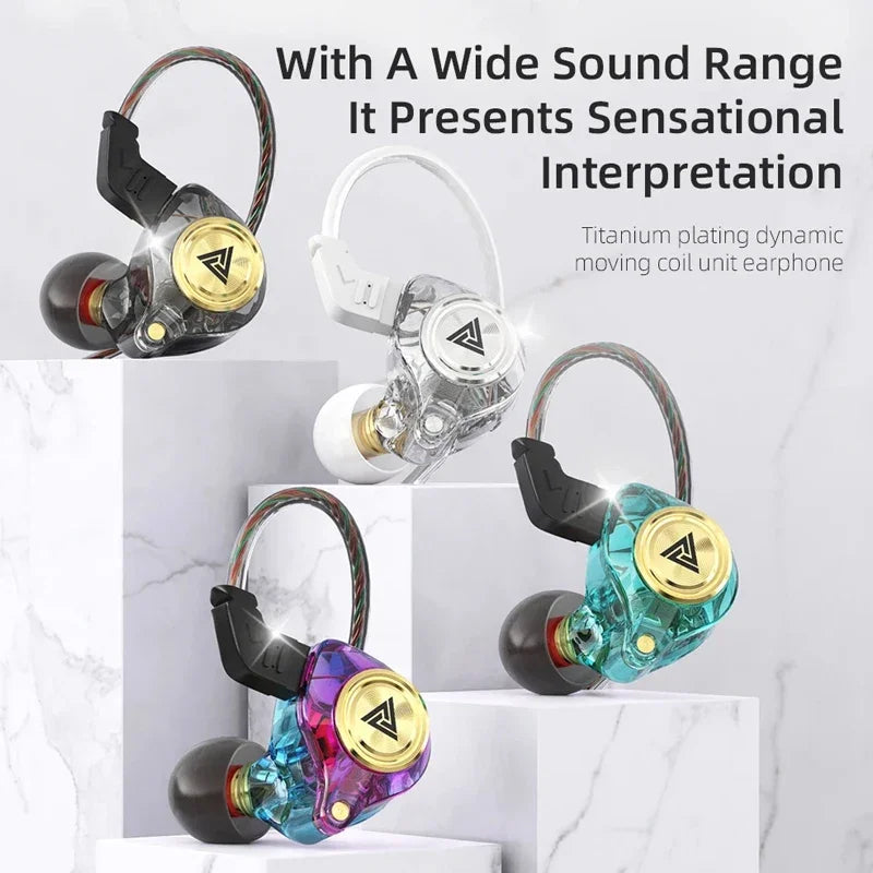 QKZ AK3 FiLe Wired Earphones with Microphone