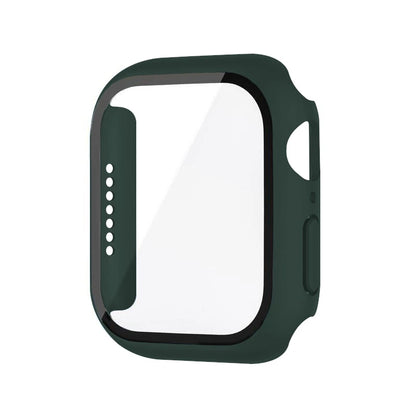 Tempered Glass+Case For Apple Watch 38mm 40mm 41mm 42mm 44mm 45mm 46mm Screen Protector Protective Cover iWatch 10 8 7 9 6 SE 5