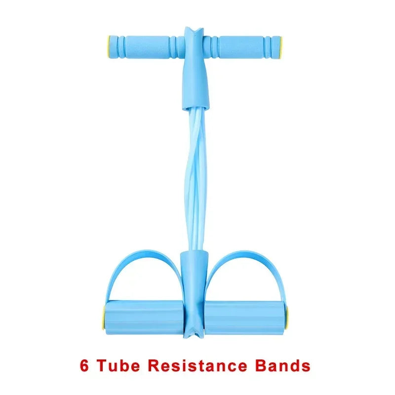 4-Level Resistance Band Tensioner with Non-Slip Handles - Home Fitness Equipment for Abdominal Muscle Training Yoga Abdominal - Urbizia