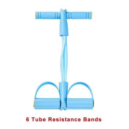 4-Level Resistance Band Tensioner with Non-Slip Handles - Home Fitness Equipment for Abdominal Muscle Training Yoga Abdominal - Urbizia