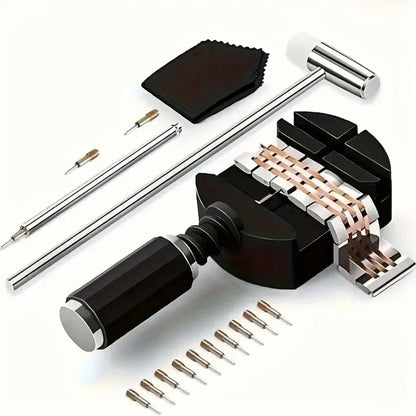 Watch Link Removal Tool Kit, Watch Band Tool Strap Chain Pin Remover Repair Tool Kit For Watch Band Strap Adjustment, Watc - Urbizia