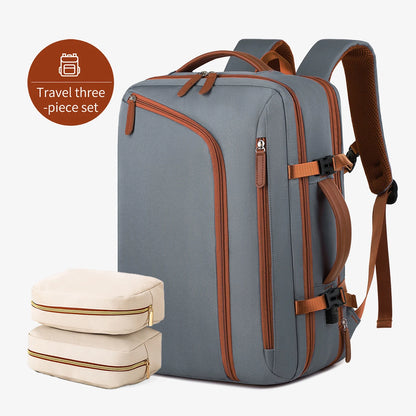 Backpack Unisex New Simple Business Computer Backpack Outdoor Large Capacity Travel Bag Student School Bag Boys