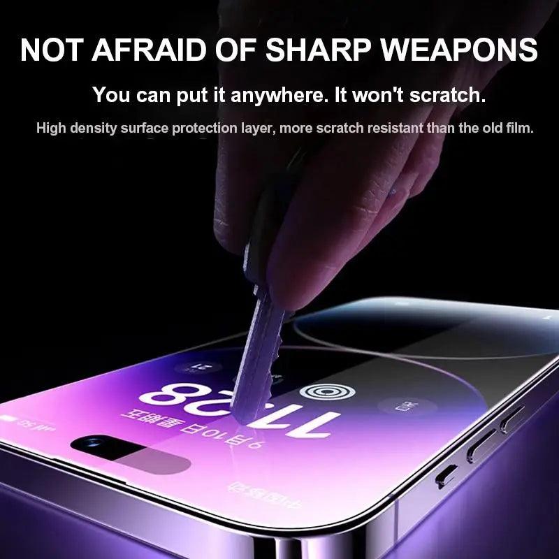 3Pcs Tempered Glass Screen Protector for iPhone HD Protection