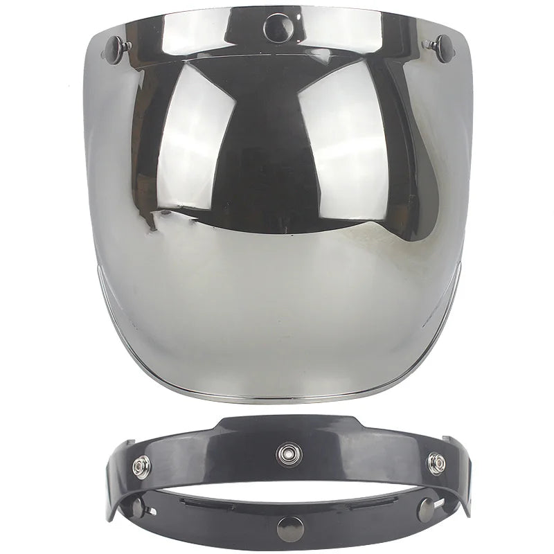 ORZ Retro Motorcycle Bubble Visor Glasses