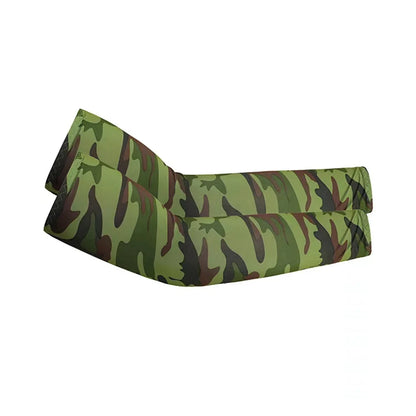 2Pcs Unisex Cooling Arm Sleeves Cover Sports Running UV Sun Protection Outdoor Men Fishing Cycling Quick Dry Arm Warmer