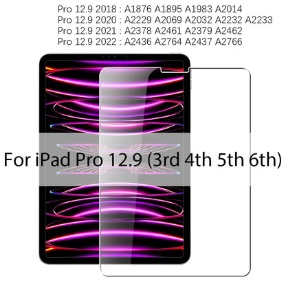Tempered Glass For iPad 10th 9th Generation A16 Pro 12.9 11 13 2025 Screen Protector For ipad Air 4 5 Mini 6 7 7th 8th 10.2 Film