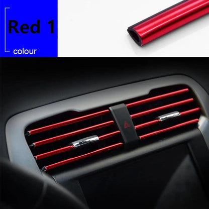 Car AC Outlet U-Shape Trim Strips & Door Edge Protector – 10pcs
