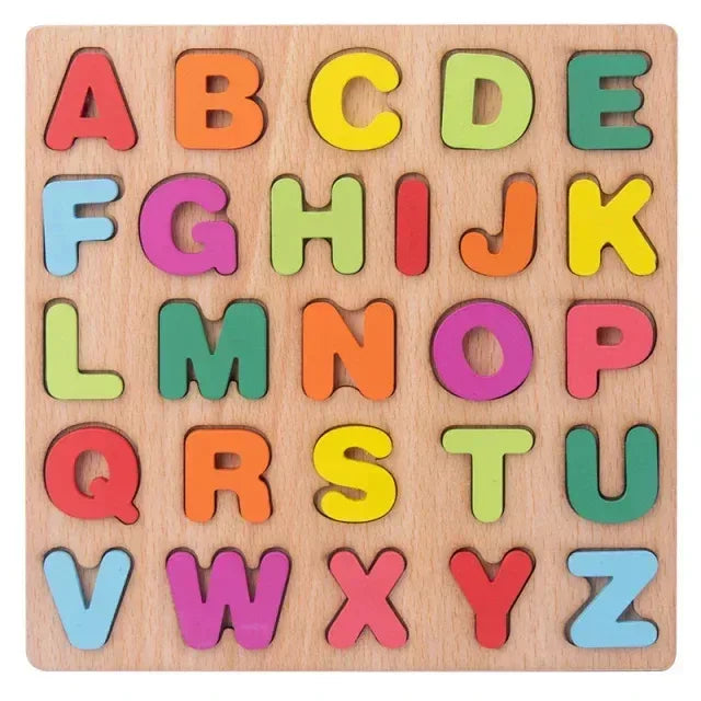 Wooden Tangram Puzzle Set – Early Education Logic Toy - Urbizia