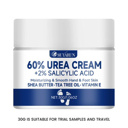 SUYARUN 60% Urea Foot Cream for Cracked Heels & Dry Skin