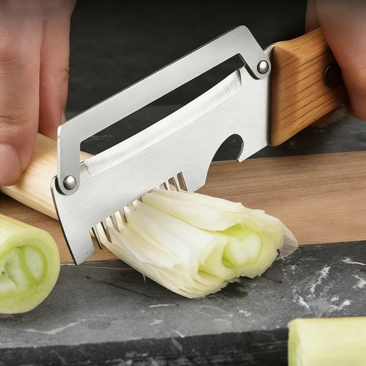 Multifunctional 3-in-1 Stainless Steel Peeler Vegetable & Fruit Slicer Shredder Versatile Kitchen Tool for Peeling Shredding