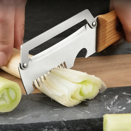 Multifunctional 3-in-1 Stainless Steel Peeler Vegetable & Fruit Slicer Shredder Versatile Kitchen Tool for Peeling Shredding