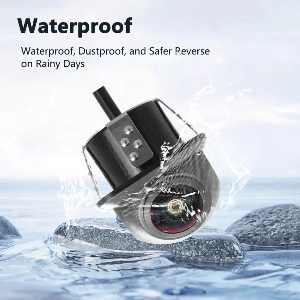 SMARTOUR Car Rear View Camera 1080P Night Vision Reversing Auto Parking Monitor CCD Waterproof 170 Degree HD Video Fish Eye Lens