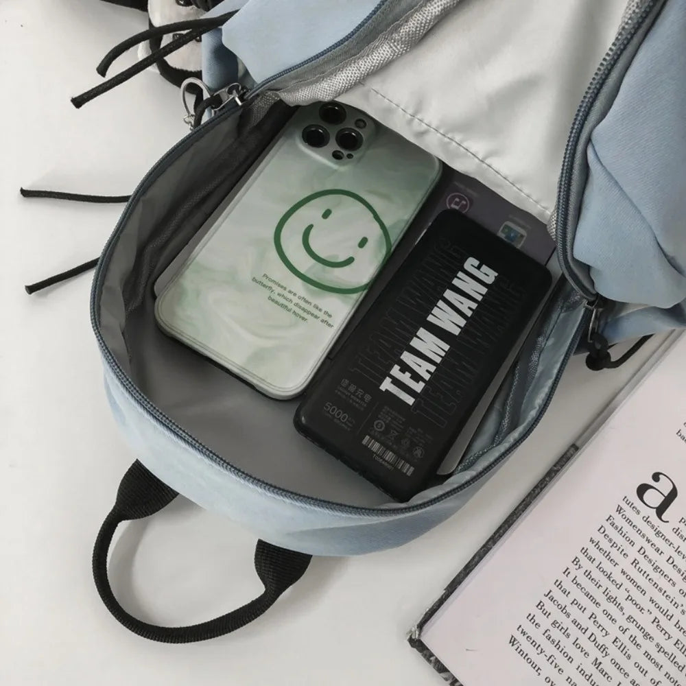 Unisex Korean Style Crossbody Bag Lightweight Portable Shoulder Bag Ideal for Casual Daily Fashion Shopping & Outdoor Leisure