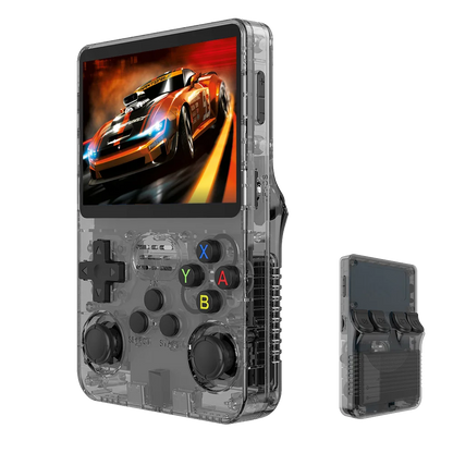 BOYHOM Original R36S Retro Handheld Video Game Console Linux System 3.5 Inch IPS Screen R35s Pro Portable Pocket Video Player 64GB Games 1G Ram