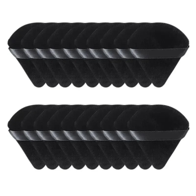 Triangle Velvet Powder Puff – Soft Makeup Sponge