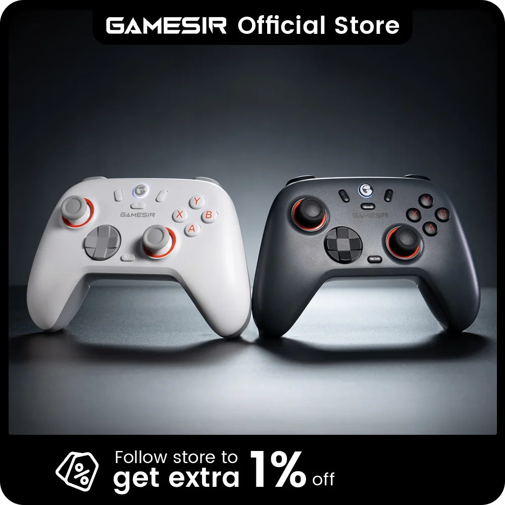 GameSir Nova 2 Lite Wireless Switch Controller Bluetooth Gamepad with Hall Effect for Nintendo Switch, iPhone, Android, PC