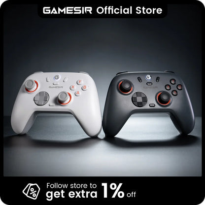 GameSir Nova 2 Lite Wireless Switch Controller Bluetooth Gamepad with Hall Effect for Nintendo Switch, iPhone, Android, PC