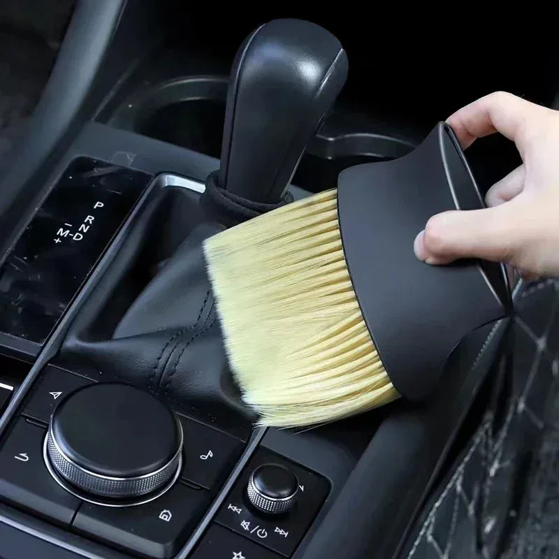 Car Interior Dust Cleaning Brush for Air Vents, Dashboard, Console, Gaps & Tight Spaces - Urbizia