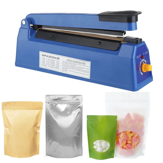 Manual Heat Seal Machine 100/200mm Bag Sealer