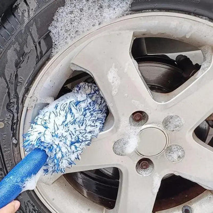 Super Plush Microfiber Car Wheel and Rim Cleaning Brush – 3 Colors