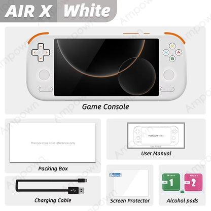 MANGMI AIR X Handheld Game Console Qualcomm Snapdragon 662 5.5'' Touch screen Android 14 15W Fast Charging RGB WIFI 5 5000mAh