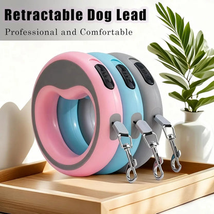 Heavy-Duty Retractable Nylon Tape Dog Leash