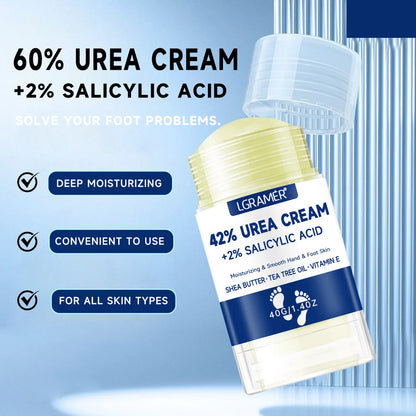 42% Urea Foot Cream with 2% Salicylic Acid Moisturizer