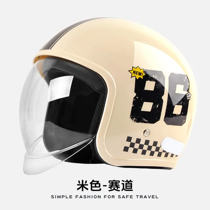 GB Certified Electric Vehicle Helmet for Men and Women All-season Universal Electric Vehicle Safety Helmet Motorcycles Winter