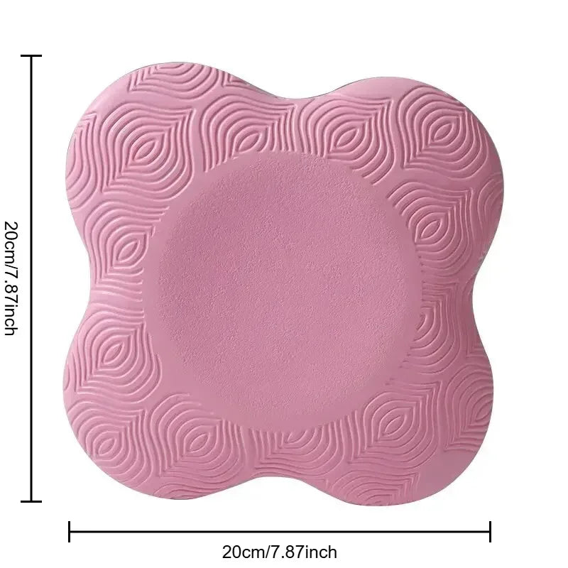 TPE Thickened Anti Slip Yoga Kneeling Protective Pad Knee Soft Flat Support Rebound Non-Slip Sports Fitness Mat Shock Absorption - Urbizia