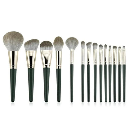 14Pcs Soft Fluffy Makeup Brushes Set, Cosmetic Powder Eye Shadow Foundation Blush Blending Tools
