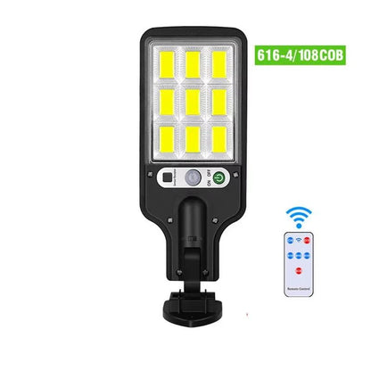 Solar Powered Courtyard Lamp, Household Garden Lighting, Human Body Sensing Multifunctional Outdoor Clip on Lawn Lamp