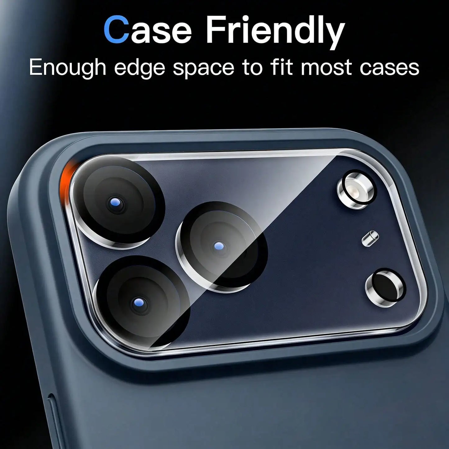 High Definition Transparent Camera Lens Protector Film, Suitable For IPhone 17 Pro Max/17 Pro/17/Air/16e/16Pro Max/16Pro, Scratch-Resistant, 9H Hardness, Bubble-Free Installation, Comes With Dust Sticker, Provides Necessary P