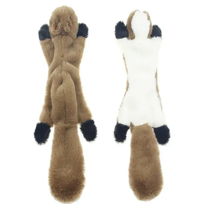 New 45cm Simulated Animal Holster No Stuffing with Squeakers Dog Chew Toy Durable Plush Crinkle Pet Squeak Toys Pet Supplies - Urbizia