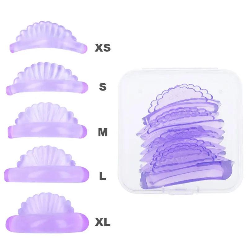 Silicone Lash Lift Pads Set for Perfect Curl (5 Pairs)