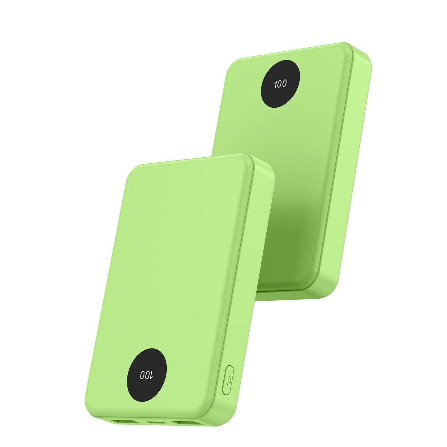 Portable Charger 10000mAh Power Bank, Dual USB Output & USB-C Input Output, Digital Screen Display External Battery for Cell Pho